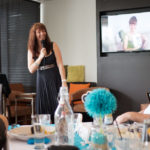 The wandering wedding dress diary with tegan marshall becoming engaged photo with tegan mathews speaking and laughing