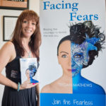 The wandering wedding dress diary with tegan marshall becoming engaged photo with tegan mathews and her book Facing Fears